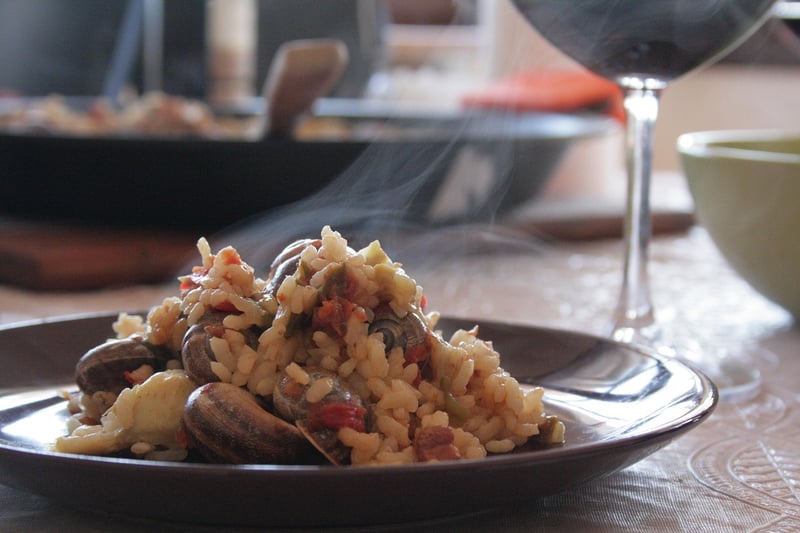 Paella with a twist